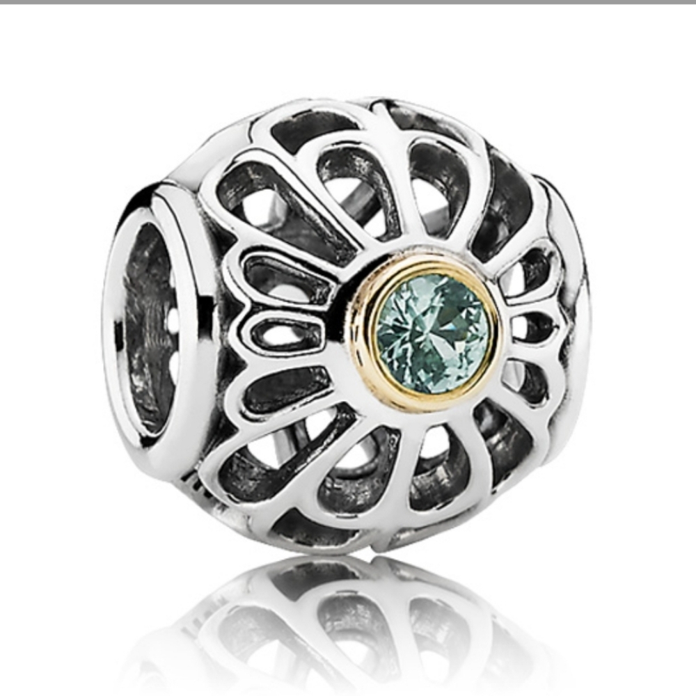 Pandora Vintage Allure Two Tone Charm